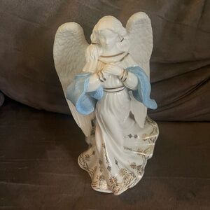 LENOX FIRST BLESSING PORCELAIN ANGEL of HOPE PORCELAIN FIGURE 8.5" TALL
